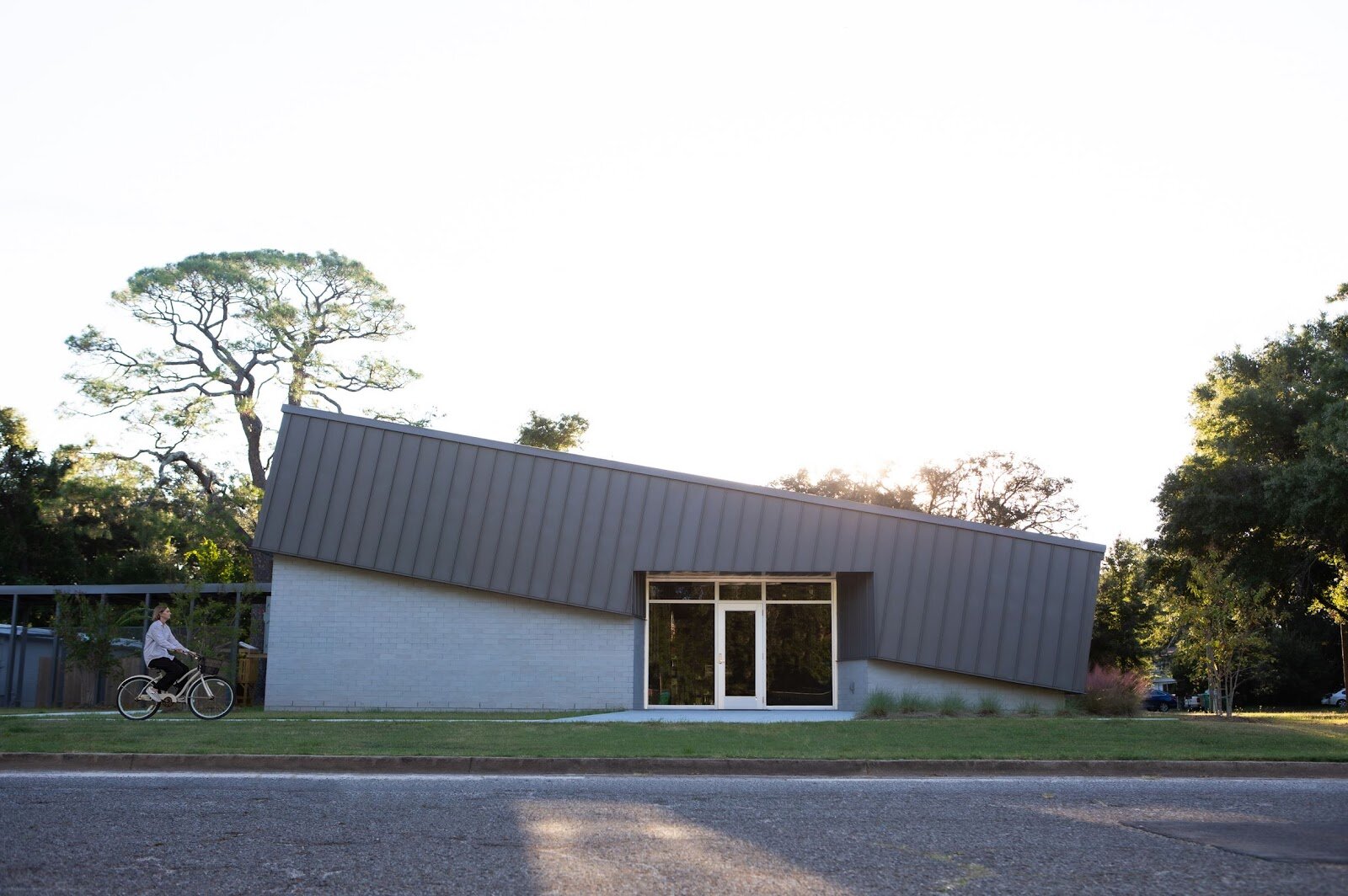 Storefront of Tall Architects, Ocean Springs.