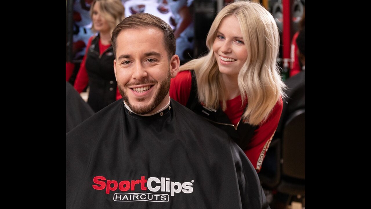Storefront of Sport Clips Haircuts of Ocean Springs, Ocean Springs.