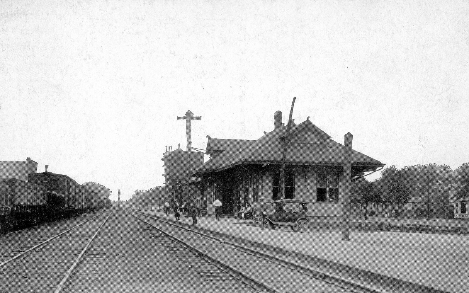 The historic L and N Depot, Ocean Springs.