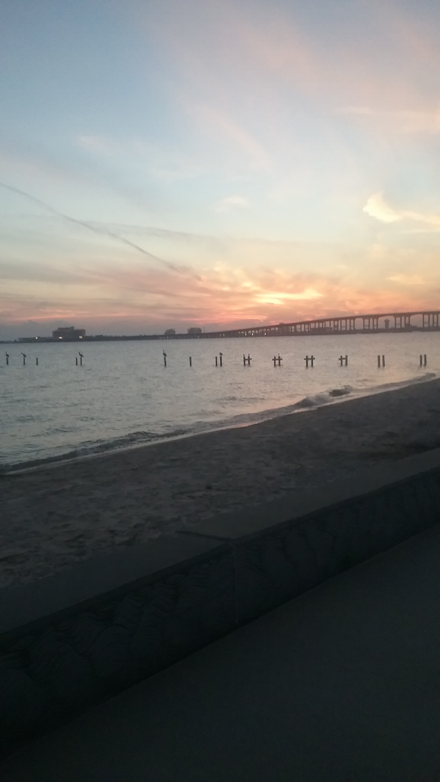 Front Beach on the Ocean Springs waterfront.