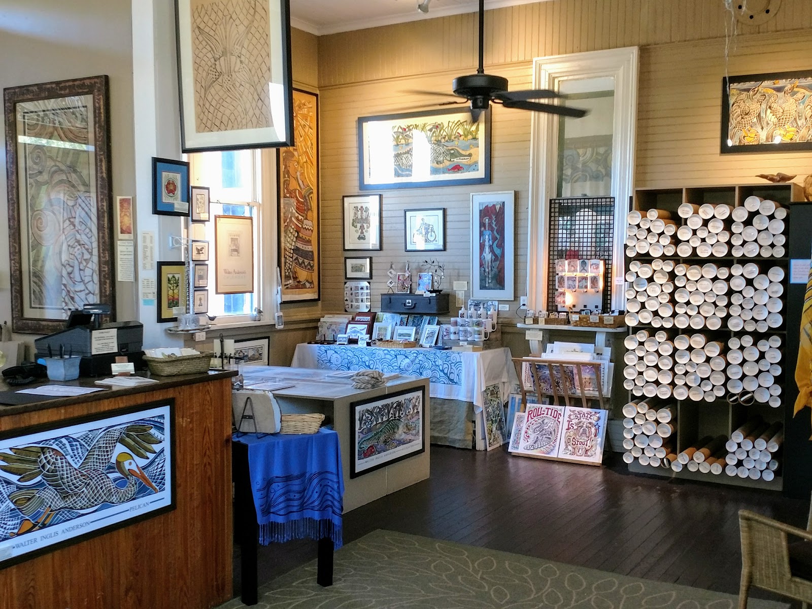 Realizations, the Anderson family shop on Washington Avenue.