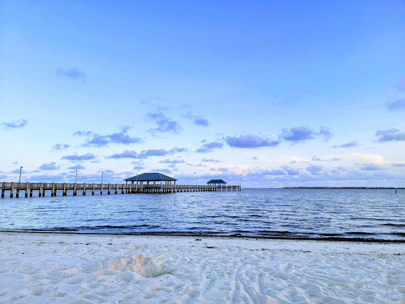 Fort Maurepas Park playground and waterfront, Ocean Springs.