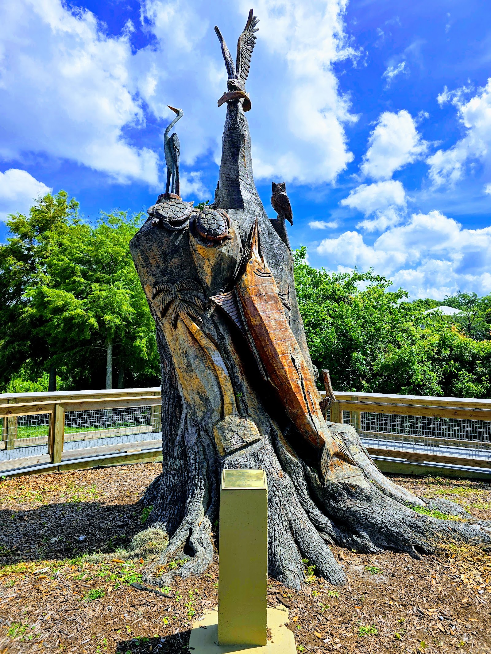 Fort Maurepas Park playground and waterfront, Ocean Springs.