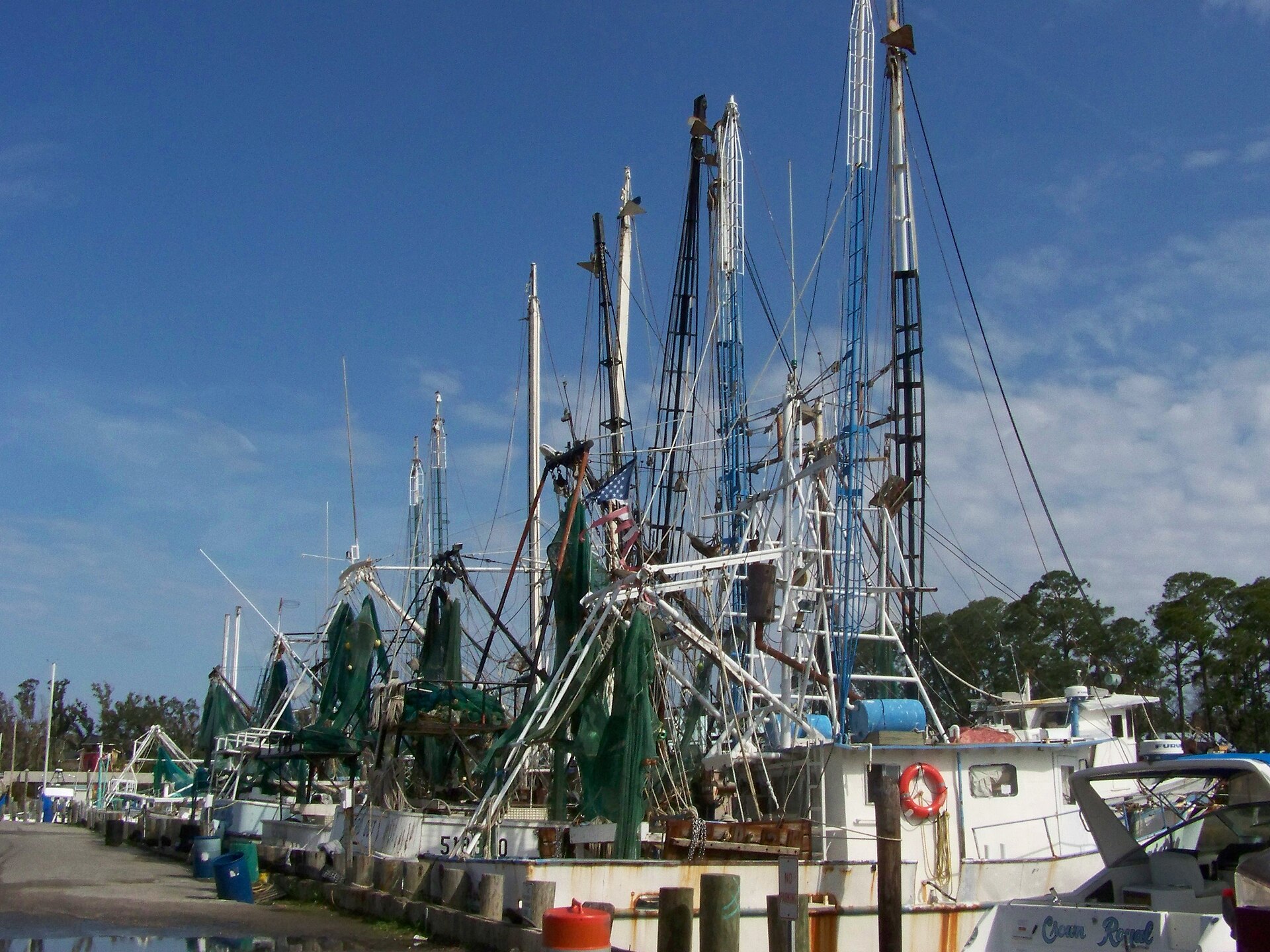 shrimp boats in OS